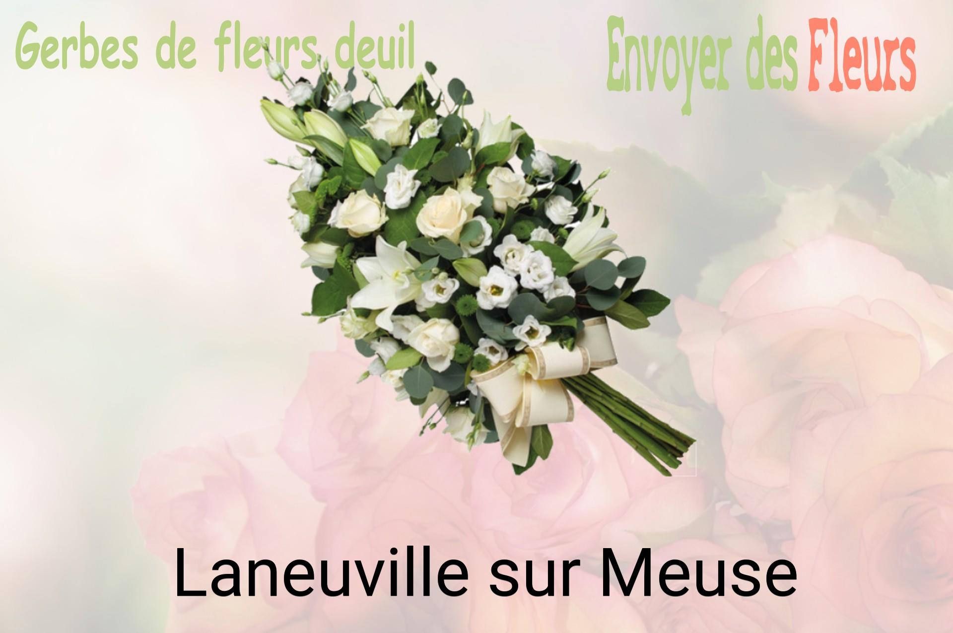 Gerbe de fleurs de deuil livrée à Laneuville-sur-Meuse